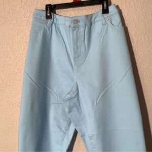 NWT Talbots Women's Light Aqua Blue Ankle Jeans NWT - weekend sale price
